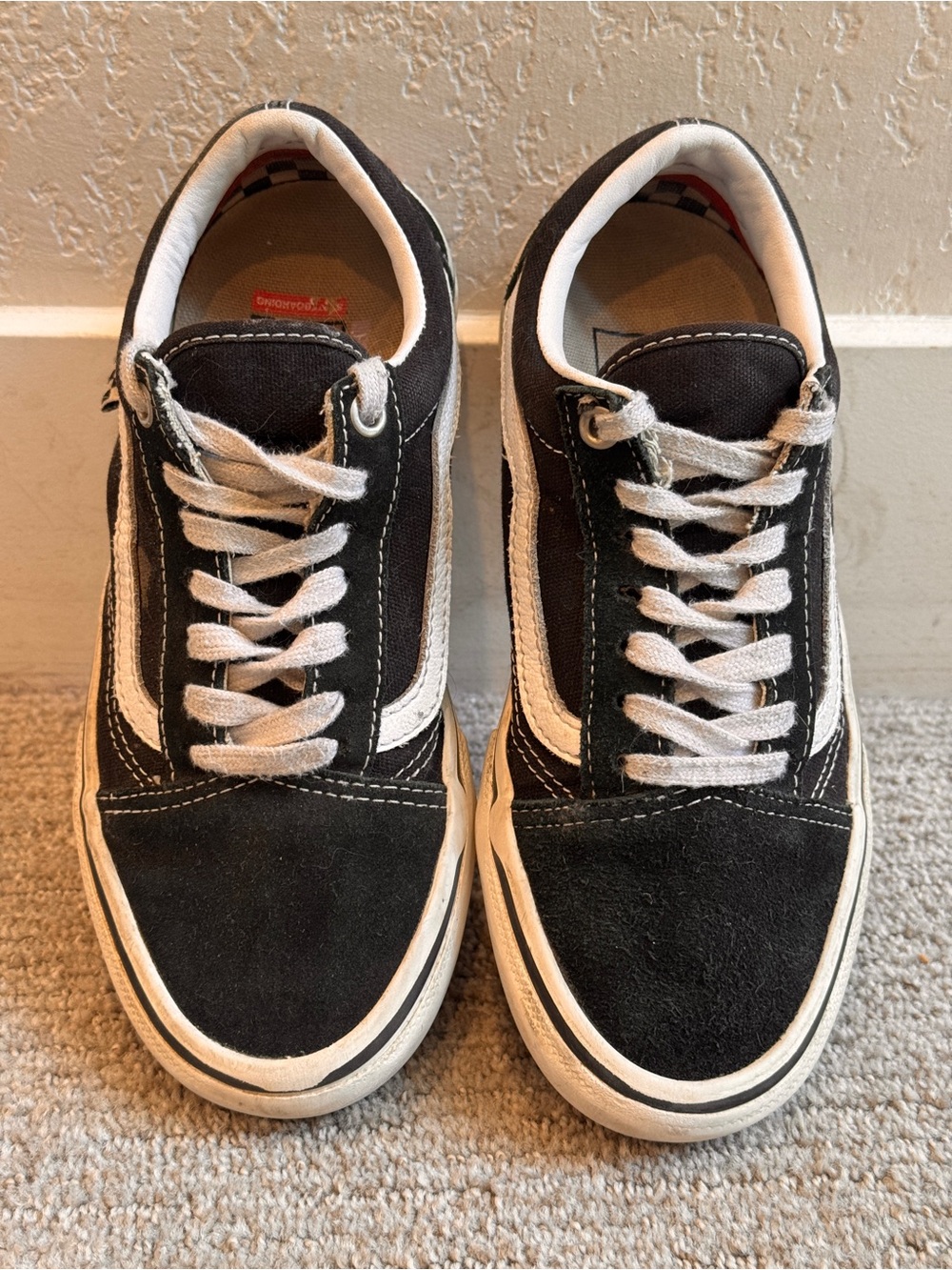 Vans Black & White Classic Low-Top Skate Sneakers
